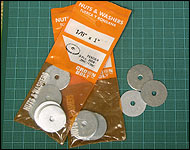 Picture of the fender washers.